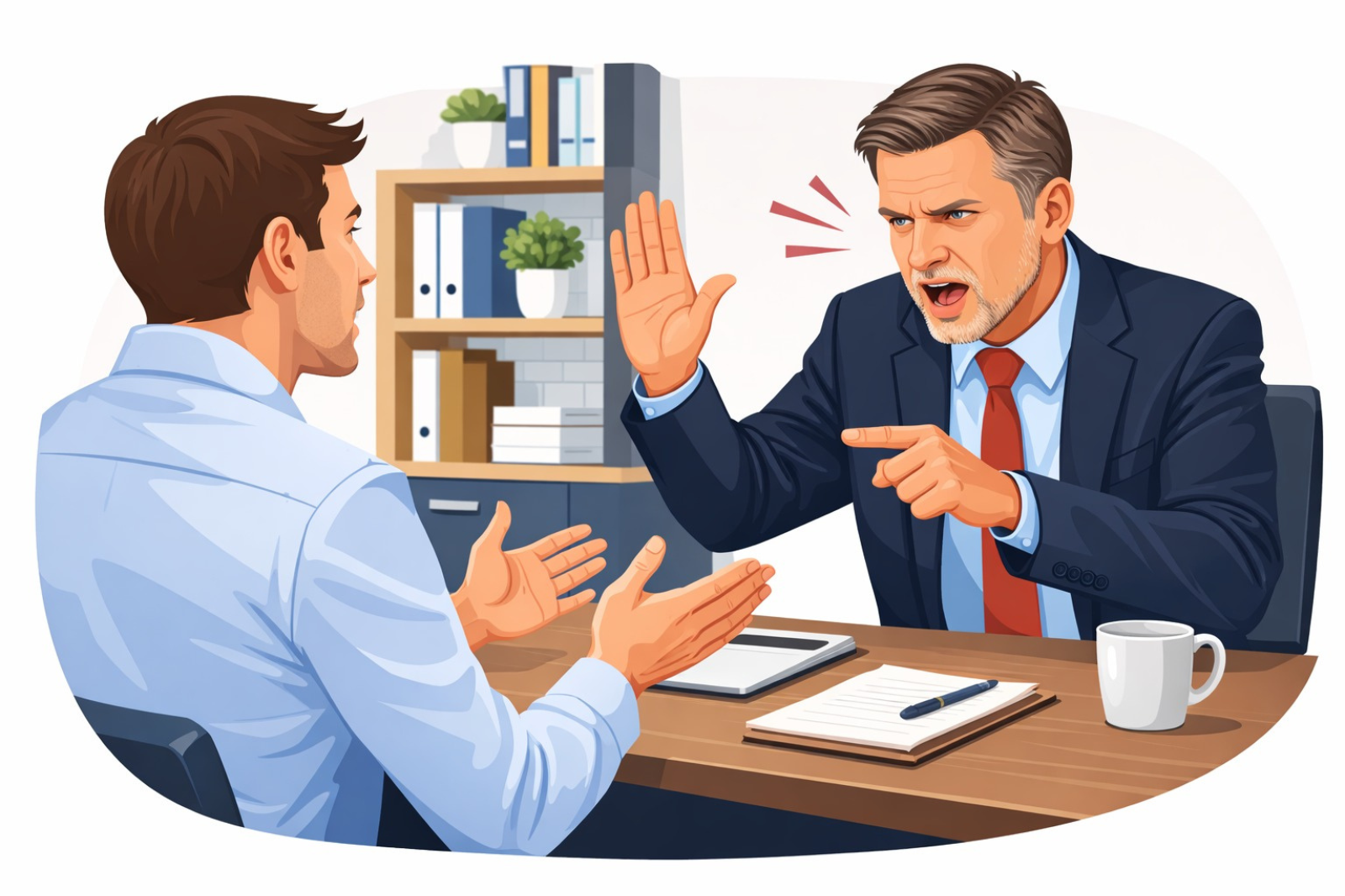 When a Senior Executive Cuts You Off Repeatedly